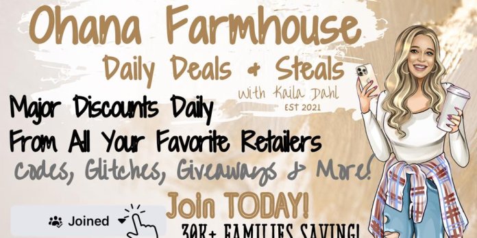 Ohana Farmhouse Daily Deals & Steals ¥14